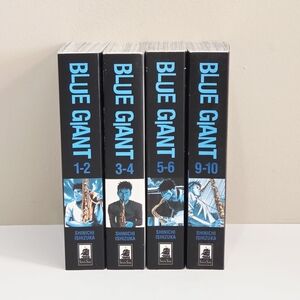 Blue Giant Manga Volumes 1-6 & 9-10 - Omnibus Book Set